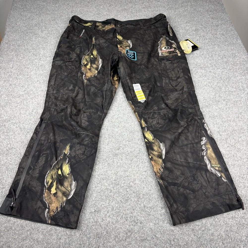 Mossy Oak Breakup Eclipse Cargo Pants Mens Xl 40-42 Hunting NWT Waterproof New